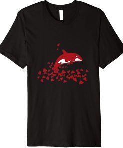 Cure orca gift ocean of love and lovely orca Premium T-Shirt