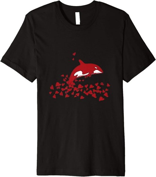 Cure orca gift ocean of love and lovely orca Premium T-Shirt