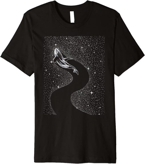 Orca Vintage Retro Art, Whale ocean Premium T-Shirt